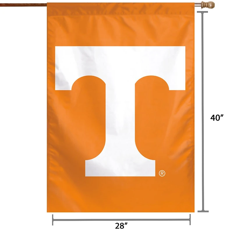 WinCraft Tennessee Volunteers 28" x 40" Big Logo House Flag