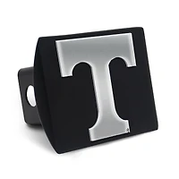 Housse d'attelage WinCraft Tennessee Volunteers Premium en métal chromé avec logo