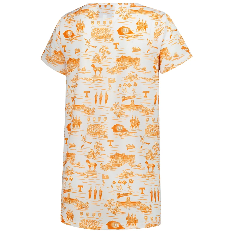 Women's Smith & Quinn Tennessee Volunteers Blake Floral V-Neck Top