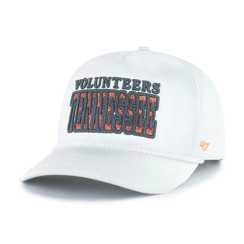 Casquette ajustable Outspoken Hitch blanche pour femme, modèle 1947, des Tennessee Volunteers