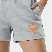 Women's Champion  Gray Tennessee Volunteers Powerblend Elastic Waist Shorts
