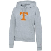 Women's Champion Gray Tennessee Volunteers Powerblend Fleece Hoodie