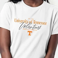 Women's Champion  White Tennessee Volunteers Lifestyle T-Shirt
