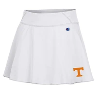 Jupe-short blanche Tennessee Volunteers Tailgate Soft Touch pour femmes