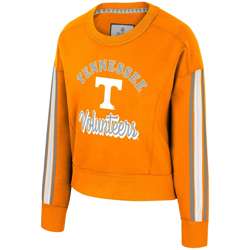 Women's Colosseum Tennessee Orange Volunteers Honeymoon Sweatshirt