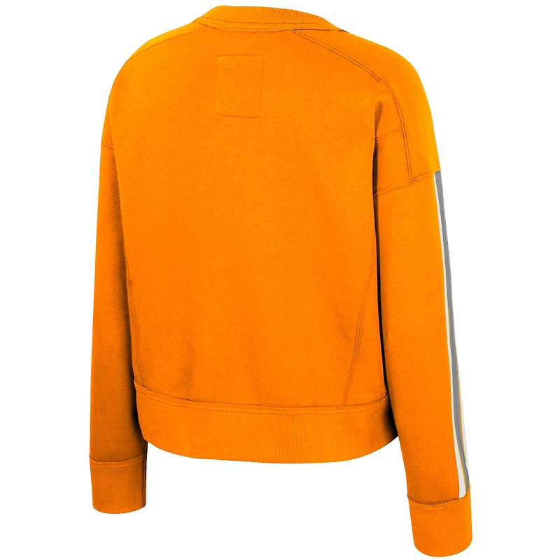 Sweat-shirt orange pour femme Colosseum Tennessee Volunteers Honeymoon