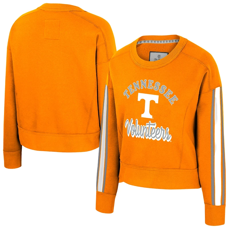 Sweat-shirt orange pour femme Colosseum Tennessee Volunteers Honeymoon