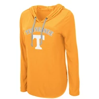 Colosseum Tennessee Orange Volunteers My Lover T-shirt léger à capuche manches longues pour femme