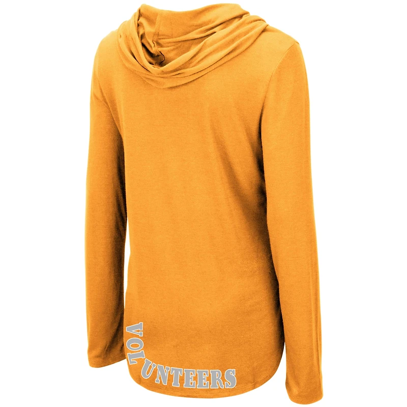Colosseum Tennessee Orange Volunteers My Lover T-shirt léger à capuche manches longues pour femme