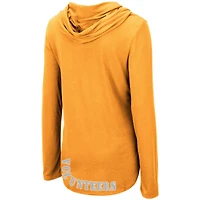 Colosseum Tennessee Orange Volunteers My Lover T-shirt léger à capuche manches longues pour femme
