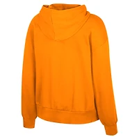 Sweat à capuche cordon de serrage avec strass réfléchissants pour femme Colosseum Tennessee Orange Volunteers