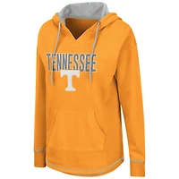 Sweat à capuche Colosseum Tennessee Orange Volunteers pour femme