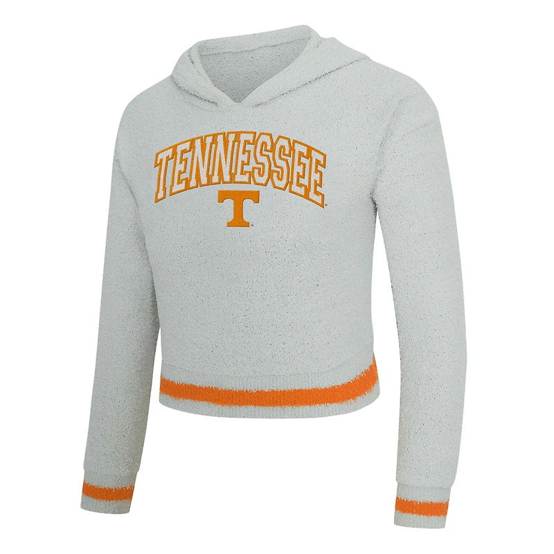 Ensemble sweat à capuche et short manches longues Whitley pour femme, gris sport/orange Tennessee, Tennessee Volunteers