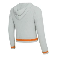 Ensemble sweat à capuche et short manches longues Whitley pour femme, gris sport/orange Tennessee, Tennessee Volunteers