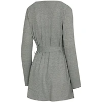 Ensemble trois pièces pour femme Concepts Sport Gray Tennessee Volunteers Rigor, composé d'un débardeur, short et d'une robe