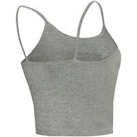 Ensemble trois pièces pour femme Concepts Sport Gray Tennessee Volunteers Rigor, composé d'un débardeur, short et d'une robe