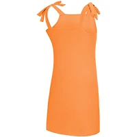 Chemise de nuit à épaules nouées Concepts Sport Tennessee Orange Volunteers pour femmes