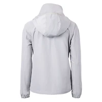Women's Cutter & Buck  Gray Tennessee Volunteers Charter Eco Recycled Full-Zip Jacket