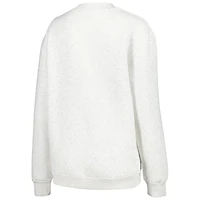 Women's Established & Co. Ash Tennessee Volunteers Logo Pullover Sweatshirt