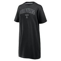 Robe t-shirt noire à trois mélanges pour femmes Fanatics Tennessee Volunteers Elements Go