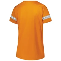 Women's Fanatics Tennessee Orange Volunteers Plus Overtime Readiness Lace-Up T-Shirt