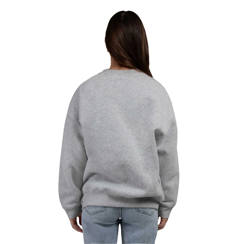 Sweat-shirt à capuche pour femmes Hype and Vice Heather Gray Tennessee Volunteers Offside