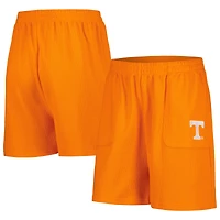 Women's Hype and Vice Tennessee Orange Volunteers Pocket Hit Grand Slam Waffle Shorts