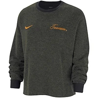 Sweat-shirt à enfiler Nike Tennessee Volunteers Yoga Script pour femme, noir