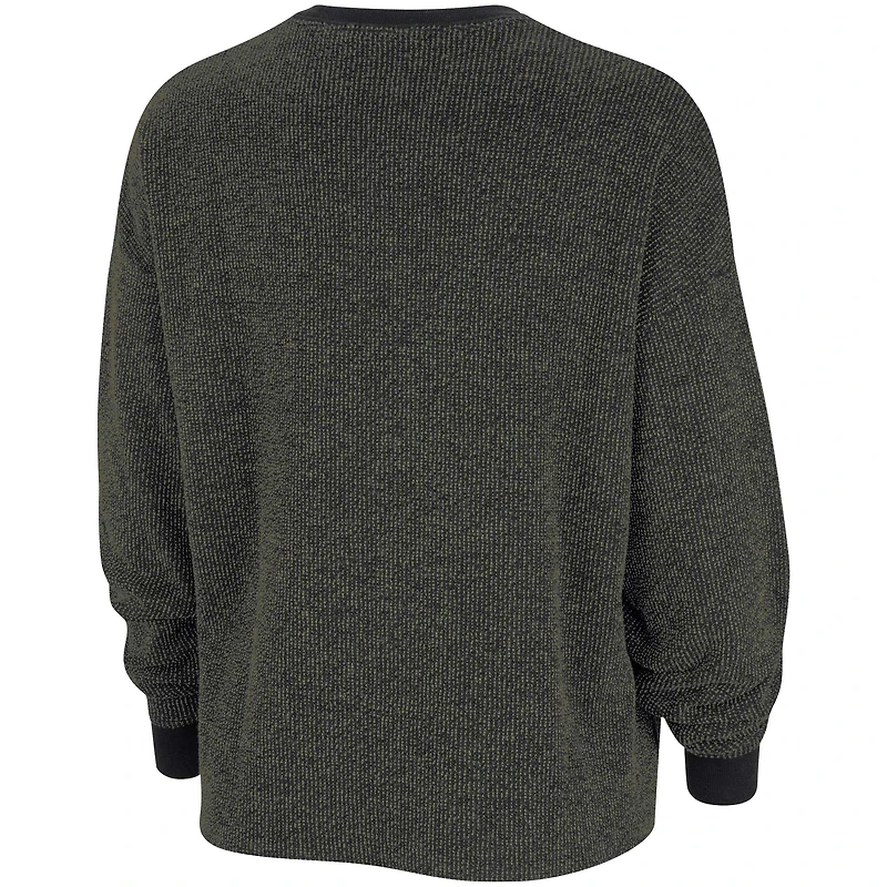 Sweat-shirt à enfiler Nike Tennessee Volunteers Yoga Script pour femme, noir