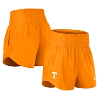 Short Nike Tennessee Volunteers Performance One Dri-FIT taille haute blanc pour femme