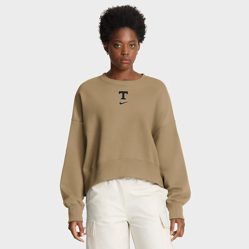 Sweat-shirt oversize Nike Tennessee Volunteers Phoenix pour femme, orange