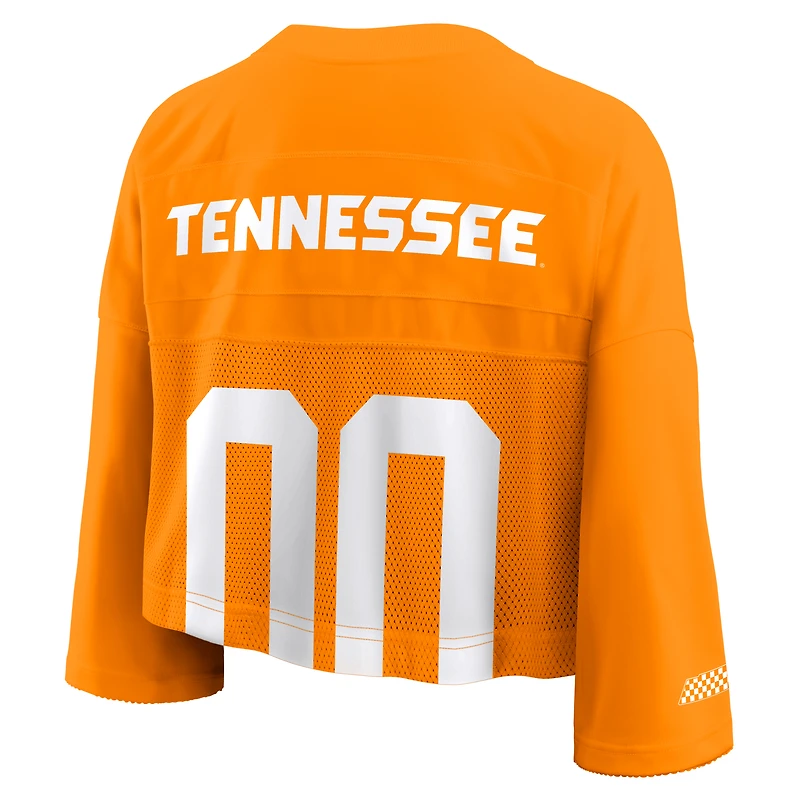 Women's Nike Tennessee Orange Volunteers Cropped Mesh Dri-FIT Fashion Jersey