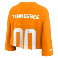 Women's Nike Tennessee Orange Volunteers Cropped Mesh Dri-FIT Fashion Jersey