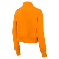 Women's Nike Tennessee Orange Volunteers Legacy Elevated Logo Half-Zip Sweatshirt