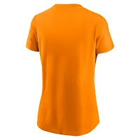 T-shirt Nike Tennessee Orange Volunteers Local Script pour femme