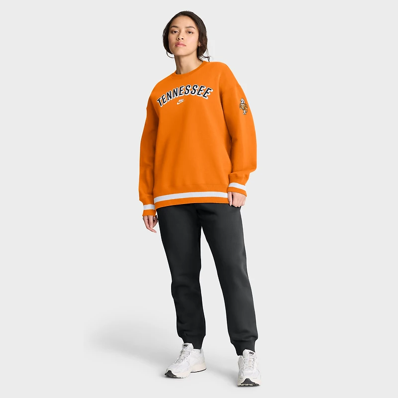 Sweat-shirt Nike Tennessee Orange surdimensionné pour femme des Volunteers Legacy Phoenix