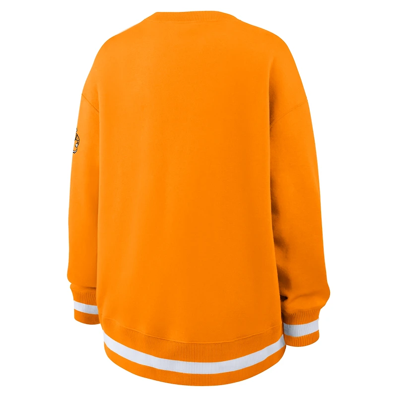 Sweat-shirt Nike Tennessee Orange surdimensionné pour femme des Volunteers Legacy Phoenix