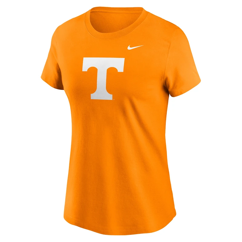 T-shirt Nike Tennessee Orange pour femme avec logo Primetime des Volunteers