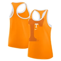 Débardeur dos nageur Nike Tennessee Orange Volunteers Primetime Tri-Blend pour femme
