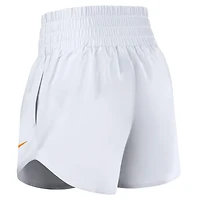 Women's Nike White Tennessee Volunteers Performance One Dri-FIT High-Rise Shorts