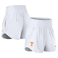 Women's Nike White Tennessee Volunteers Performance One Dri-FIT High-Rise Shorts