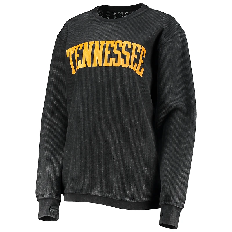 Sweat-shirt à enfiler basique motif arch, orange Tennessee, pour femme, Pressbox Tennessee Volunteers.