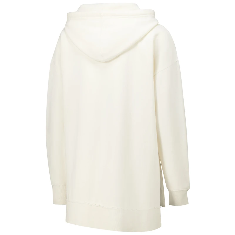 Sweat à capuche Pressbox Cream Tennessee Volunteers Marni pour femmes