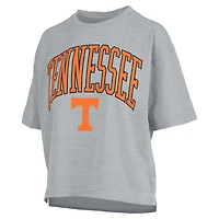 T-shirt gris Pressbox pour femmes des Tennessee Volunteers Nelson