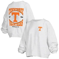 Sweat-shirt oversize Janise Melange couleur avoine pour femme, modèle Tennessee Volunteers de Pressbox.
