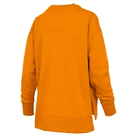 Sweat-shirt à capuche pour femme avec inscription Harper et chenille Orange Tennessee Volunteers Bonanza