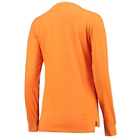 T-shirt à manches longues Pressbox Tennessee Volunteers Two-Hit Canyon pour femme