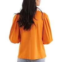 Women's Smith & Quinn Tennessee Orange/White Volunteers Tailgate Collection Eliza Top