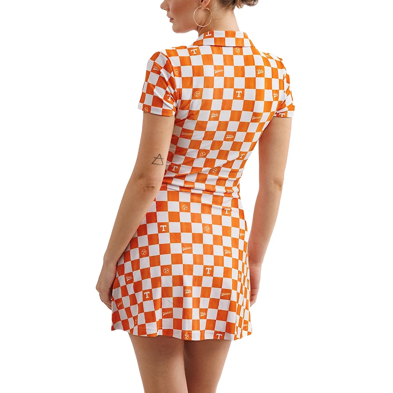 Women's Smith & Quinn Tennessee OrangeTennessee Volunteers/White Tailgate Collection Ivy Dress
