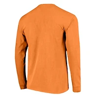 T-shirt à manches longues pour femmes Tennessee Volunteers, motif Noël, couleurs confortables, orange